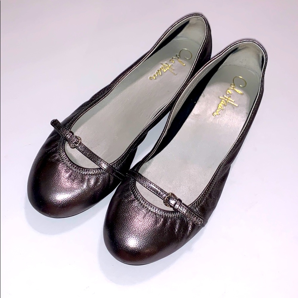 Cole Haan Silver Air Tali Mary Jane Flats 6B